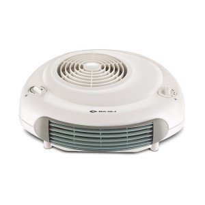 Bajaj Majesty RX11 Blower Fan Room Heater For Home|2-Heat Settings (1000W/2000W)|Adjustable Thermostat|Dual Use|Personal Fan|Triple Safety Assurance|Best Mini Room Heater|2-Yr Warranty By Bajaj|White